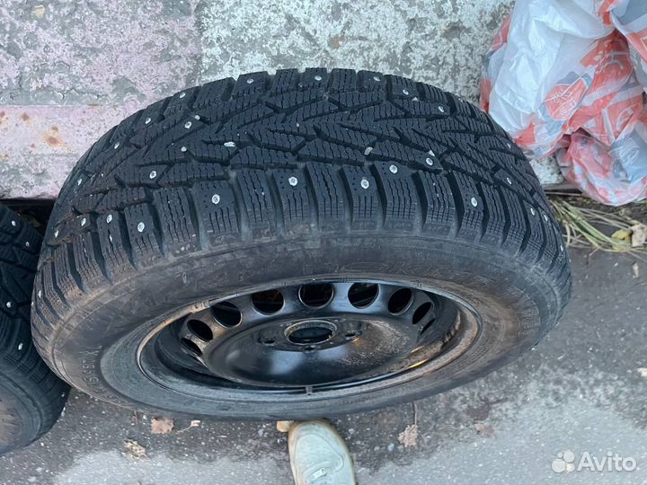 Штамповки vw golf 6 + Nokian nordman 7 195 65 r15