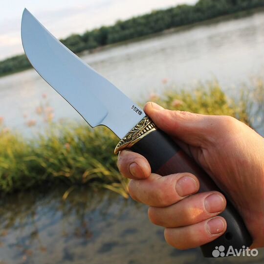 Нож Куница из кованой стали 95х18