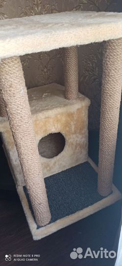 Игровой домик с когтеточкой зоомарк