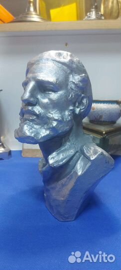 Бюст Фидель Кастро силумин ленинград редкость