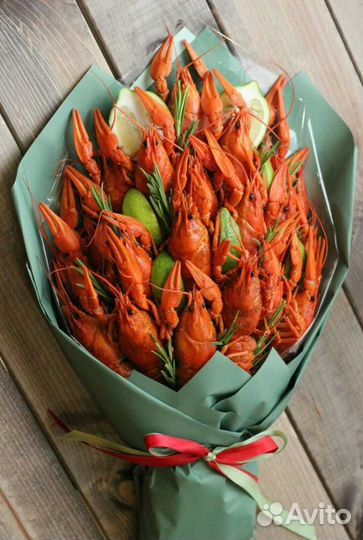 Букет из раков