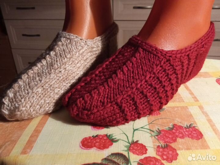 Следочки вязаные