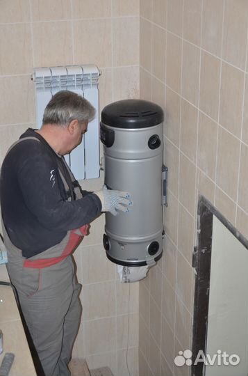 Центральный (встроенный, стационарный) пылесос