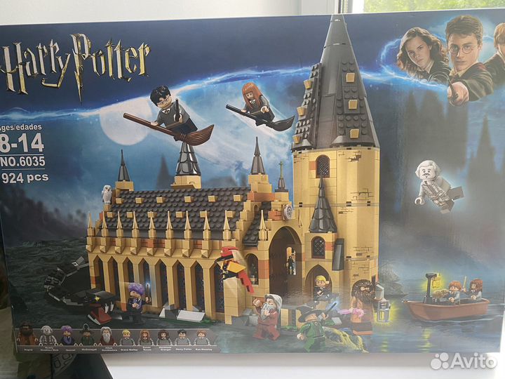 Конструктор Гарри Поттер Большой зал Хогвартс