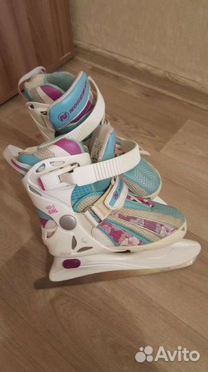 Роликовые коньки детские раздвижные