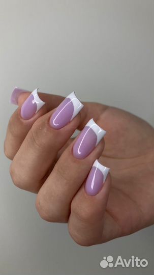 Маникюр с покрытием