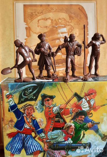 Пираты, фигурки, солдатики