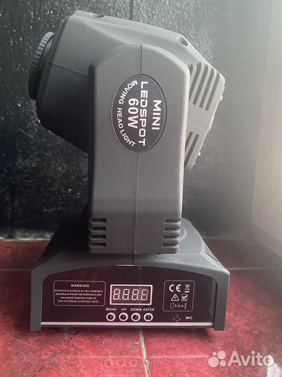 Световая голова mini led spot 60w