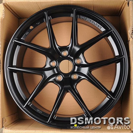 Диски SL547 7.5/17 5x108 ET38 d73.1 full matt blac