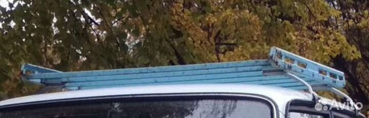 На крышу,багажник