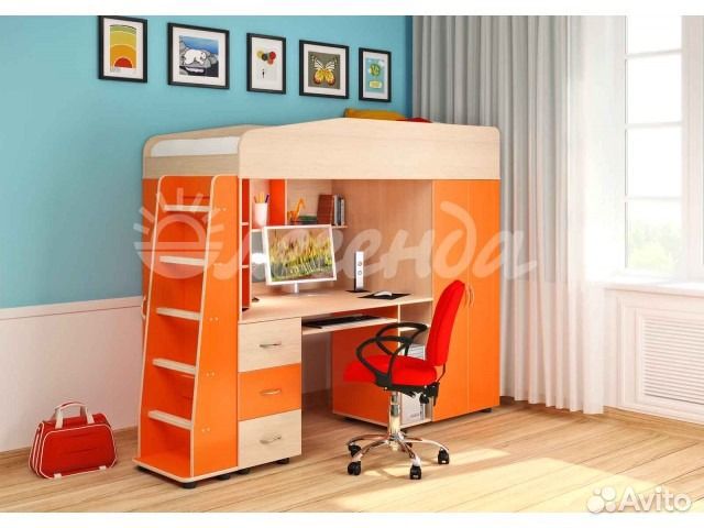 Кровать чердак