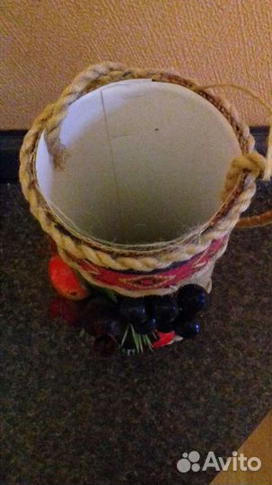 Украшение декор для бутылки вина