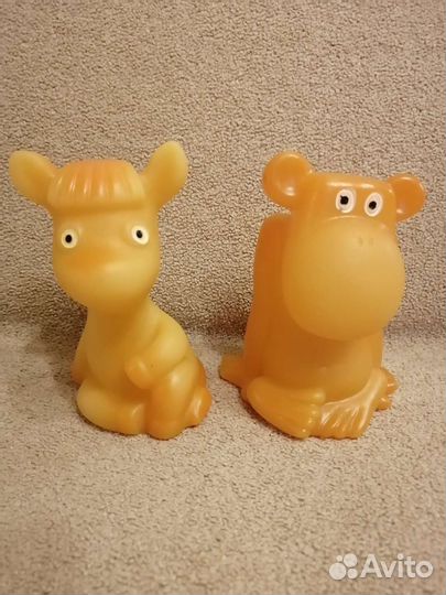 Резиновые игрушки СССР