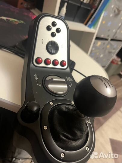 Игровой руль Logitech g25 с кпп