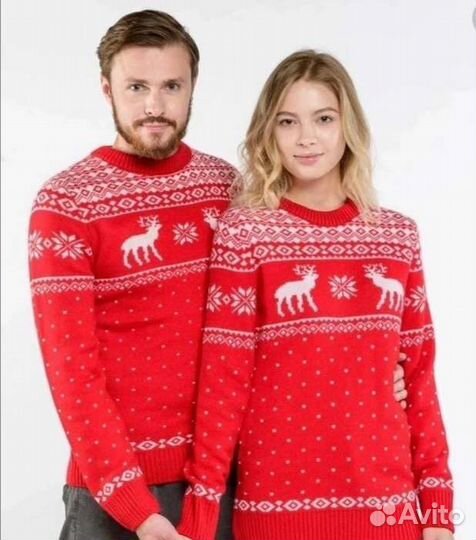 Новогодний фэмили лук, новогодний свитер