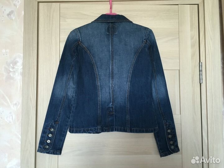 Джинсовый пиджак R. Marks. Новый