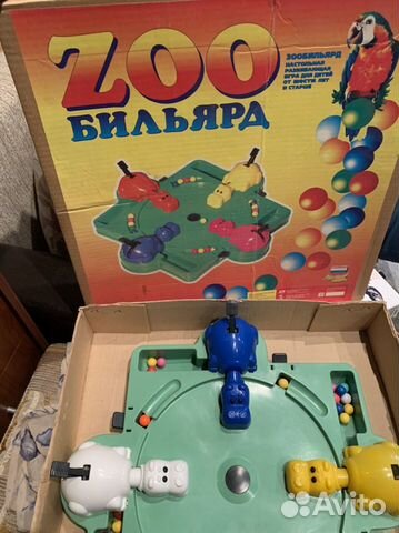 Настольная игра Зообильярд