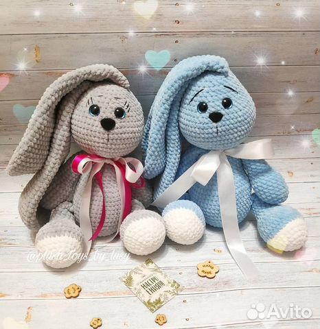 Вязаные игрушки, пледы, погремушки ручной работы
