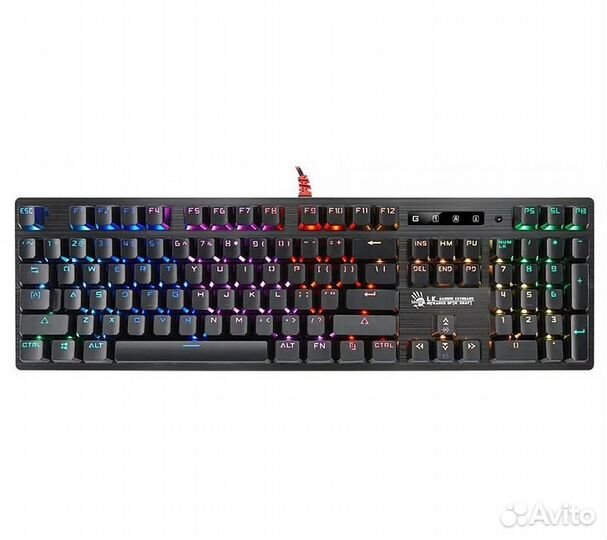 Механическая клавиатура A4Tech Bloody B820R, черны