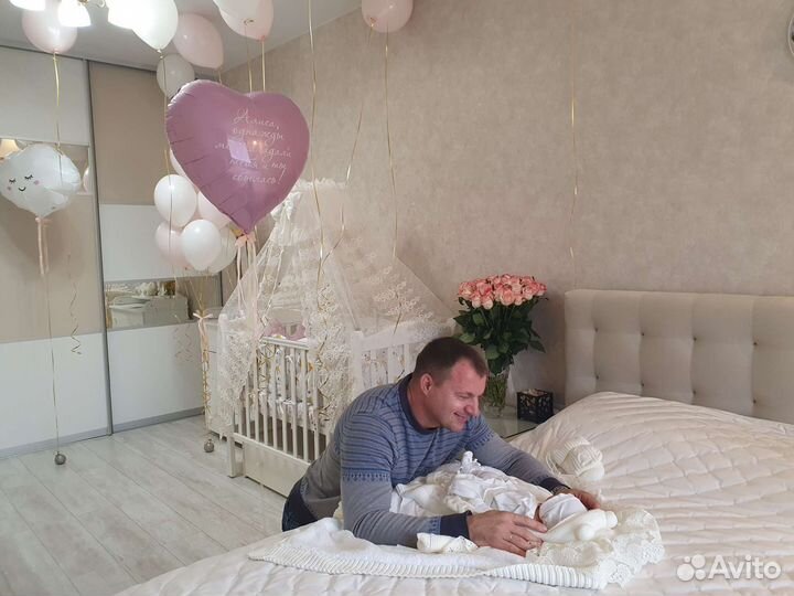 Зимний конверт на выписку