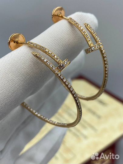 Cartier серьги