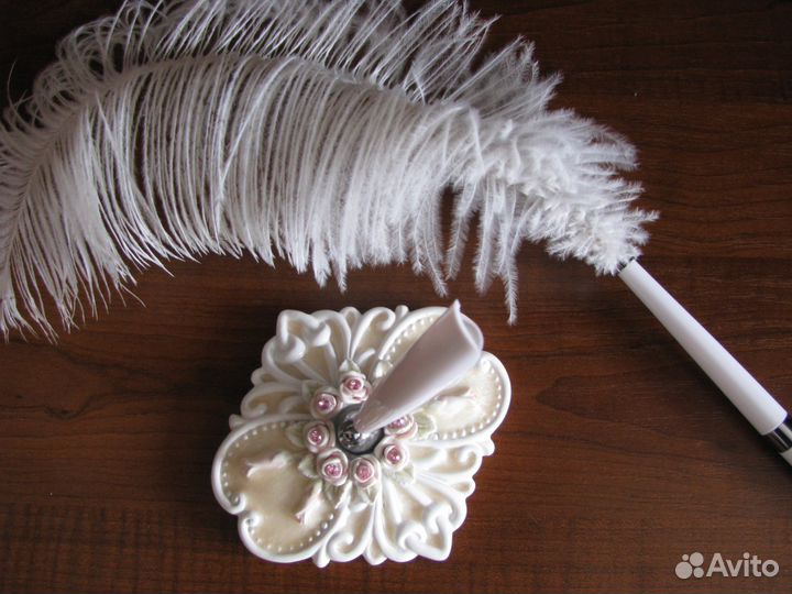Ручка - перо на свадьбу