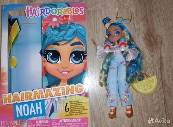 Кукла hairdorables hairmazing хейрмейзинг Ноа
