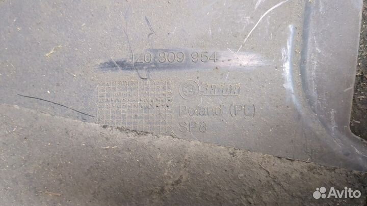 Защита арок (подкрылок) Skoda Octavia (A5), 2007