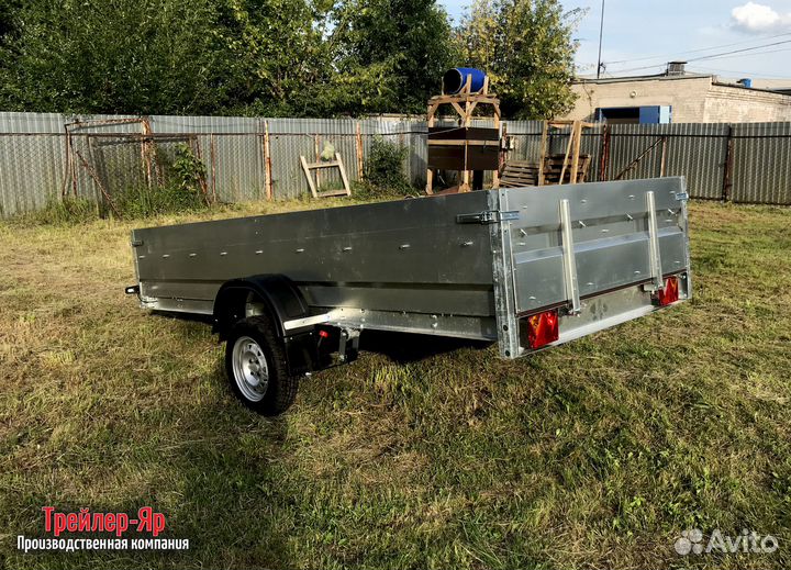 Прицеп легковой 3,5х1,5 высокие борта