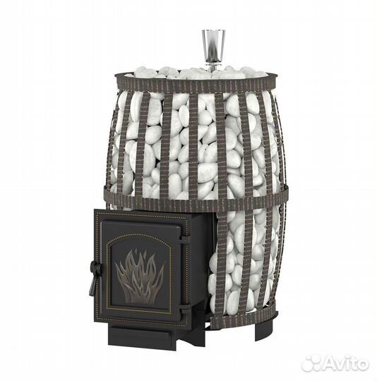 Готовая печь в баню