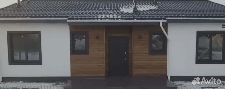 Дом из газобетона 1 этажный 169 мкв