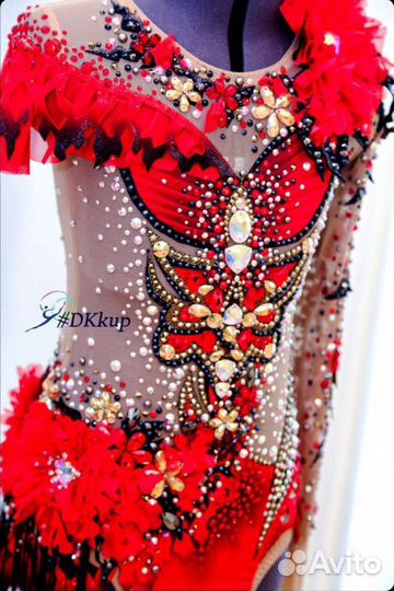 Купальник для художественной гимнастики 140