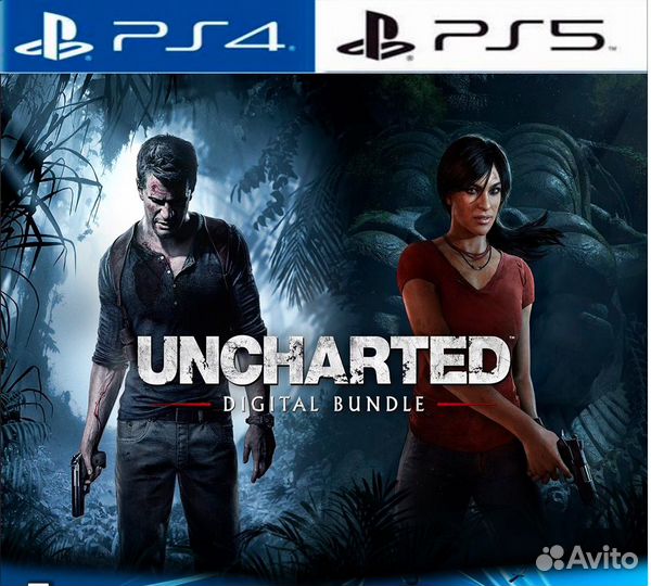 Uncharted 4+ Uncharted: The Lost Legasy PS4/PS5 RU