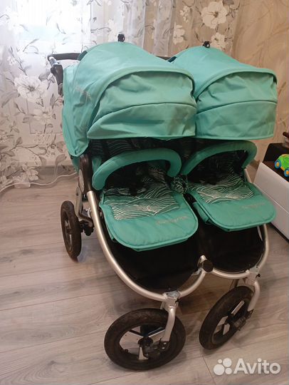 Коляска для двойни bumbleride (2 в 1)