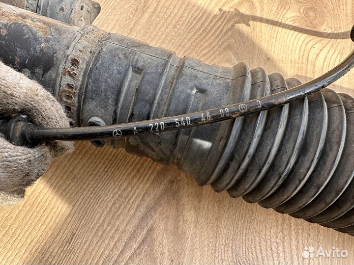 Передняя и задняя пневмостойка Mercedes w220