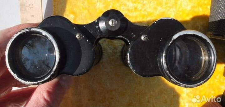 Бинокль 1946 года, в кофре