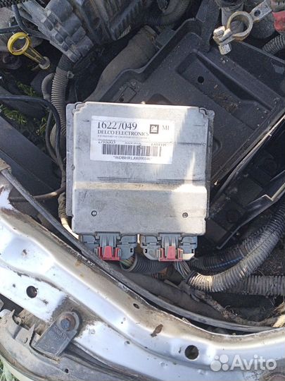 Блок управления двигателем, эбу opel astra