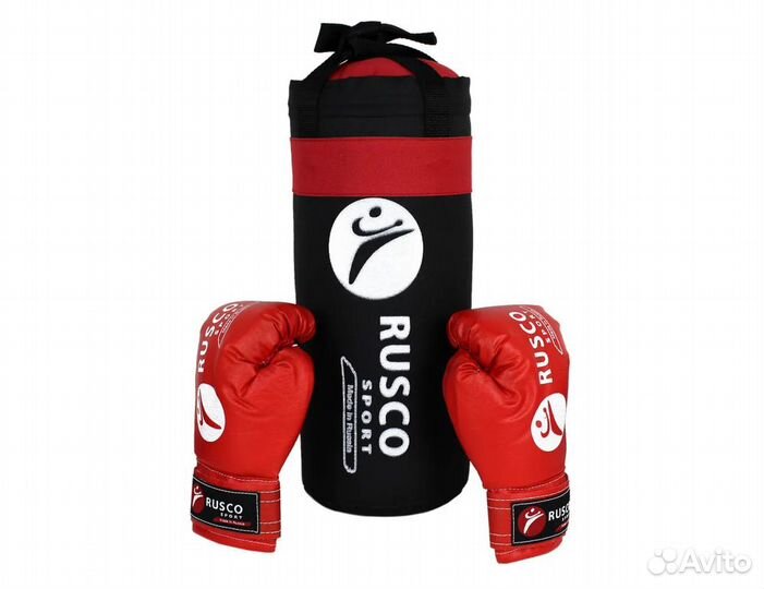 Набор для бокса детский новый (иск.кожа) 4/6 унций