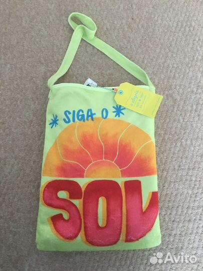 Пляжное полотенце-сумка из Бразилии