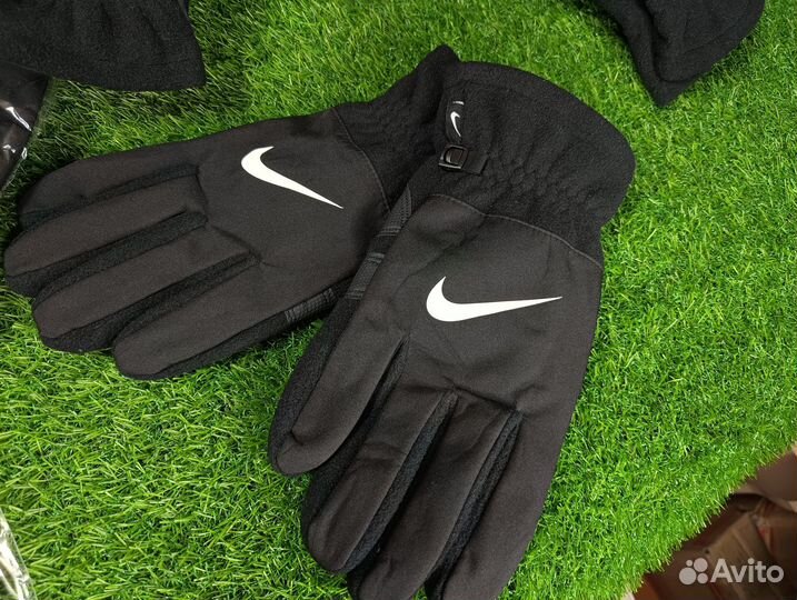 Перчатки nike зимние