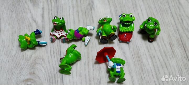 Лягушки из киндер сюрприза