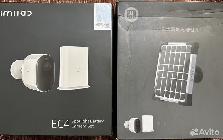 Imilab EC4 + хаб + солнечная панель