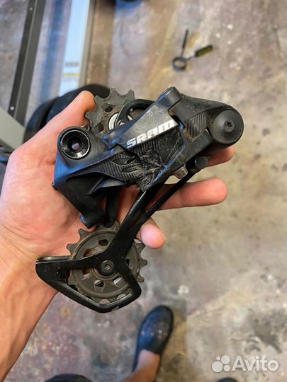 Sram SX eagle 12 с монеткой переключения