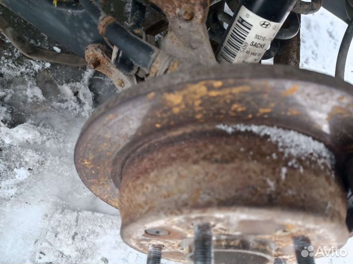 Тормозной диск задний Kia Cee'd 1.6