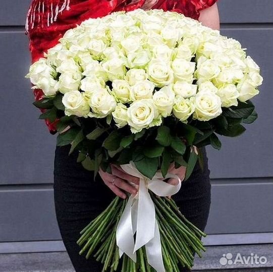 Высокие розы Доставка цветов