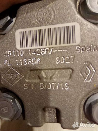 Насос гур renault