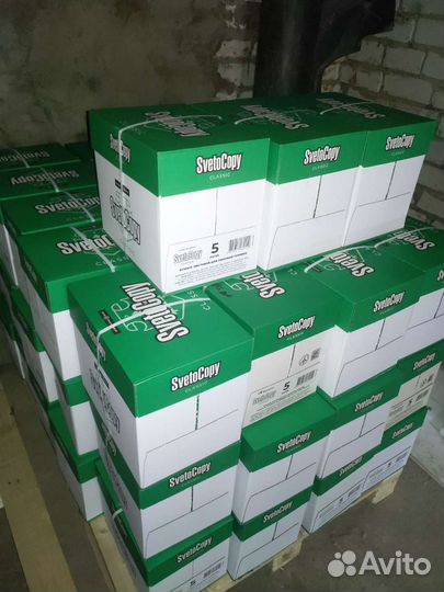 Бумага Svetocopy белая А4, А3