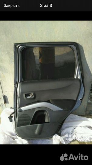 Дверь задняя правая Mitsubishi Outlander XL 2008