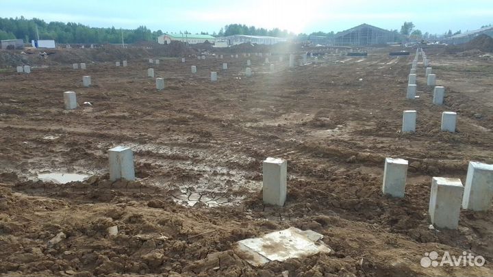 Сваи забивные железобетонные