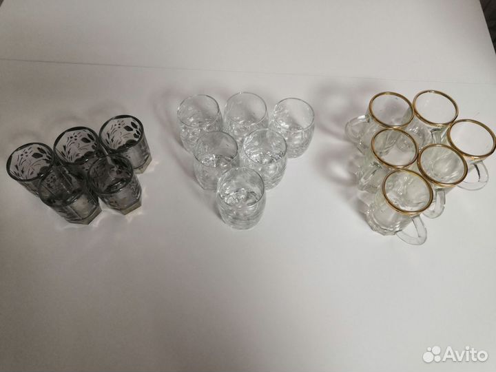 Рюмки, стопки